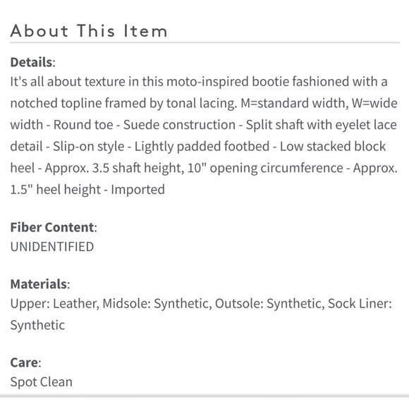 Nwb, Vince Camuto booties - Picture 8 of 8